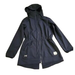 Under Armour Notre Dame Fighting Irish Women's Medium Navy Cinched Waist Jacket